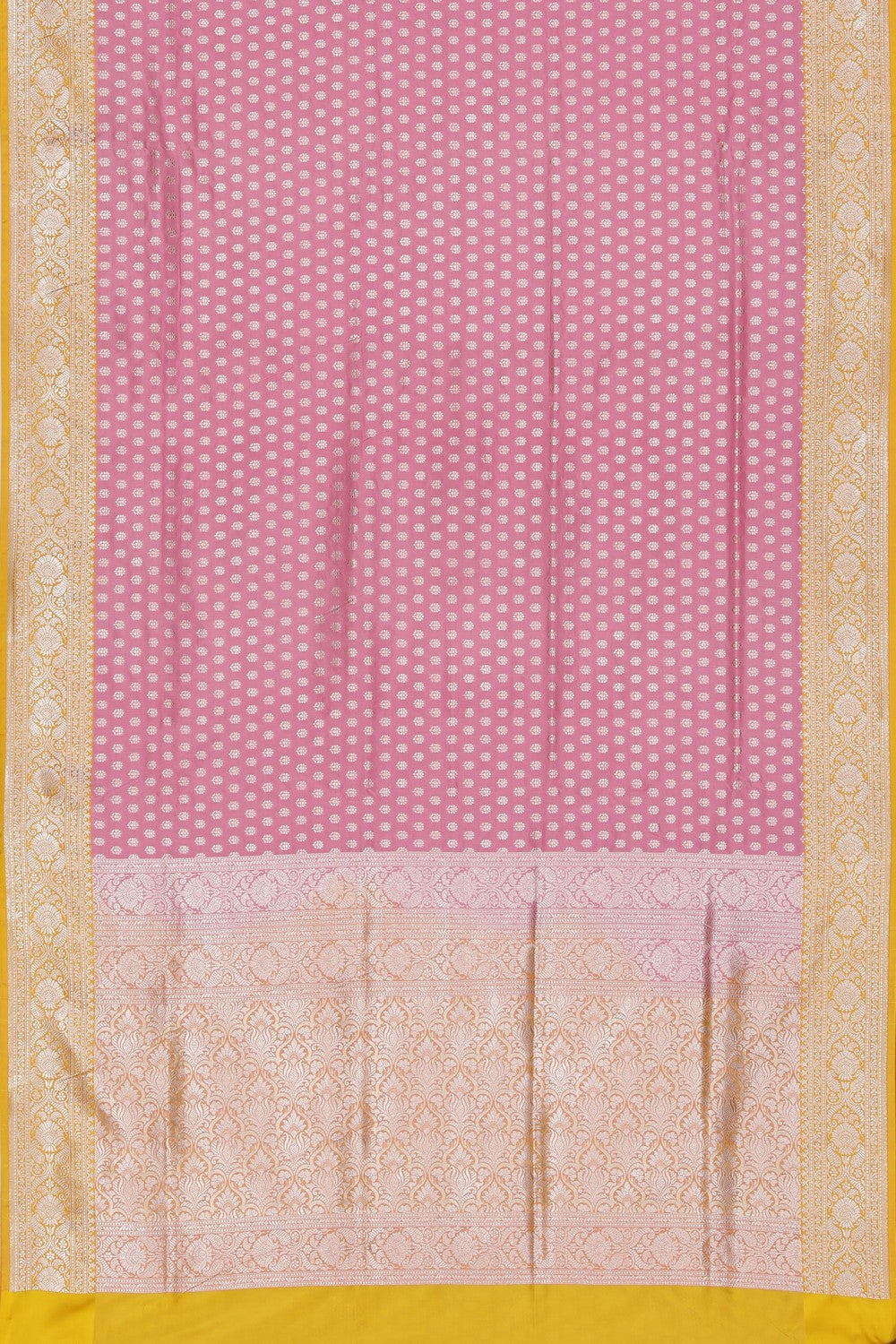 Image of Banarasi Katan Silk Pink Saree
